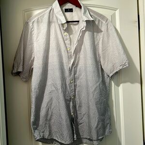 7 diamonds casual short sleeve button shirt